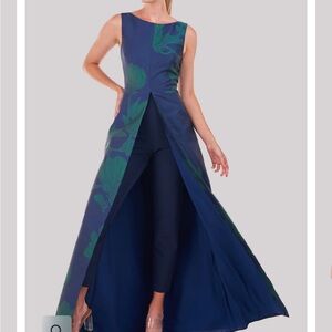 LORENA WALK THRU JUMPSUIT by Kay Unger